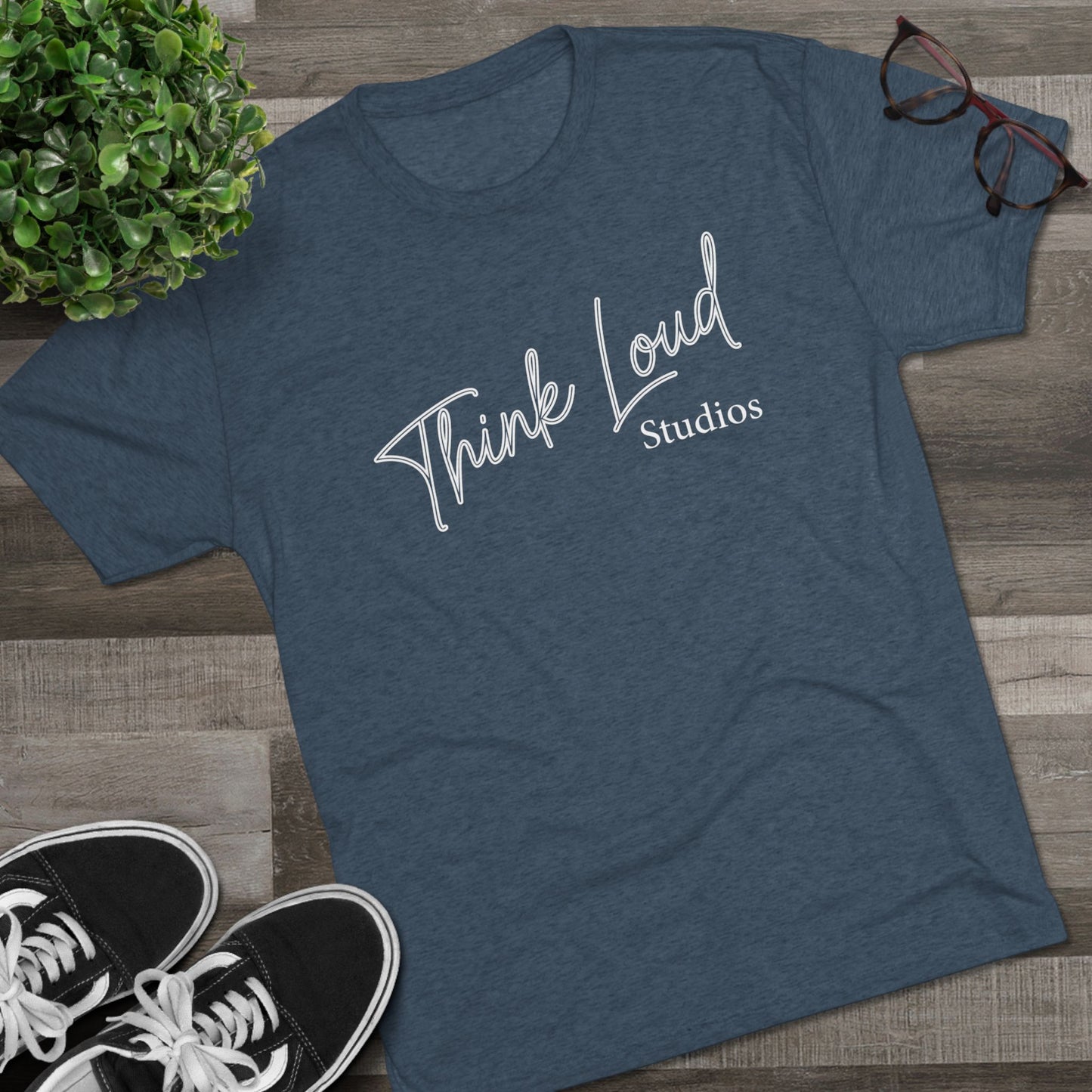 Think Loud Studios Rock and Roll T-Shirt | Music Studio Tee
