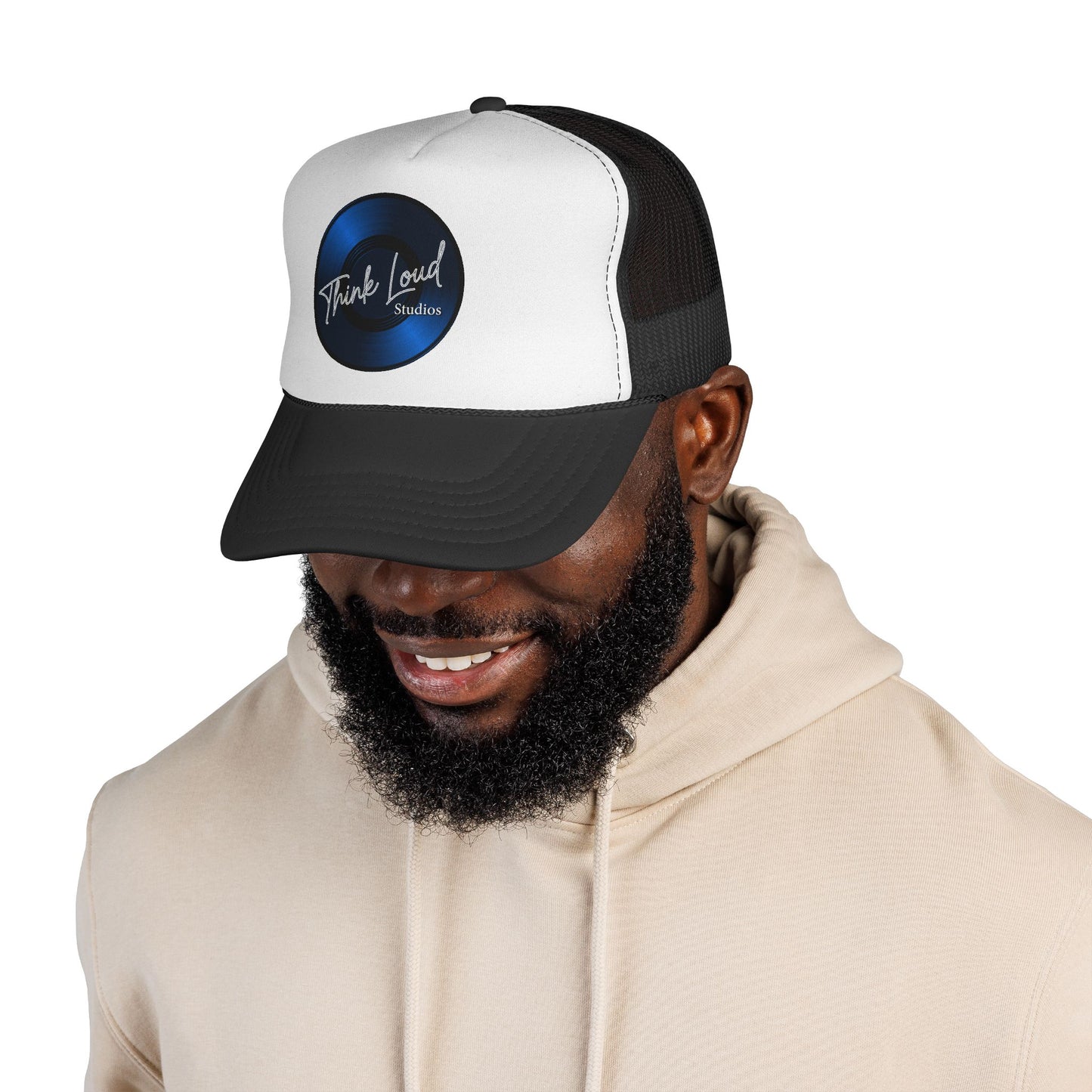 Think Loud Studios Logo Trucker