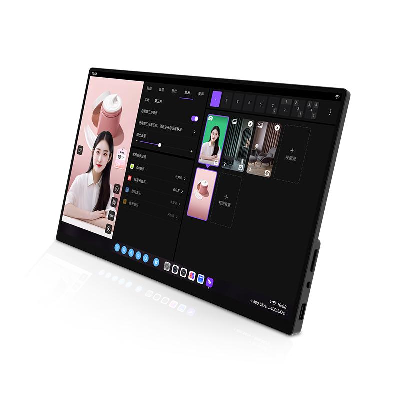 CADOTHY High-Definition Touch-Sensitive 14.1-Inch Hd Monitor with Hd Lcd Display & Hd Ips Touchscreen Wired Director Screen for Professional Use